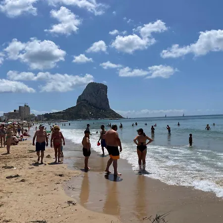 Appartement Colon à Calp Extérieur photo